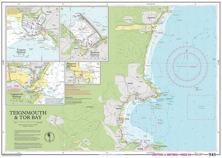 Produktbild: Y41 Teignmouth and Tor Bay (Small Format)