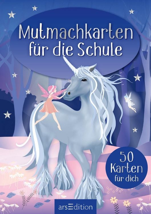 Produktbild: Mutmachkarten f&uuml;r die Schule &ndash; Einhorn