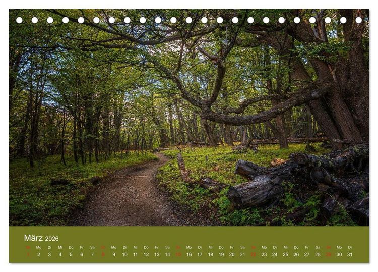 Produktbild: Farbenfrohes Patagonien (Tischkalender 2026 DIN A5 quer), CALVENDO Monatskalender