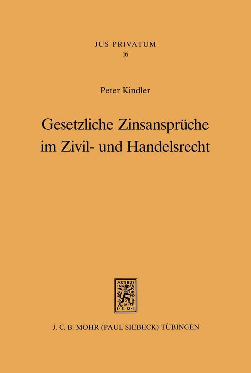 Produktbild: Gesetzliche Zinsanspr&uuml;che im Zivil- und Handelsrecht