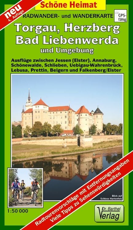 Produktbild: Radwander- und Wanderkarte Torgau, Herzberg, Bad Liebenwerda und Umgebung 1:50 000