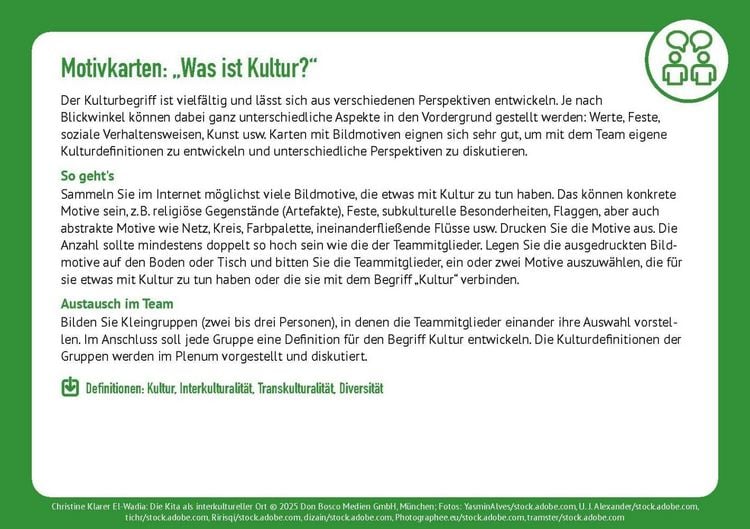 Produktbild: Die Kita als interkultureller Ort