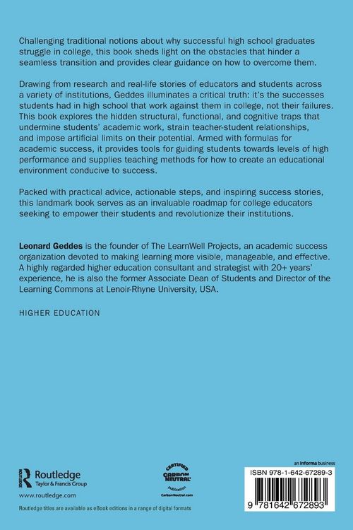 Produktbild: How to Successfully Transition Students into College