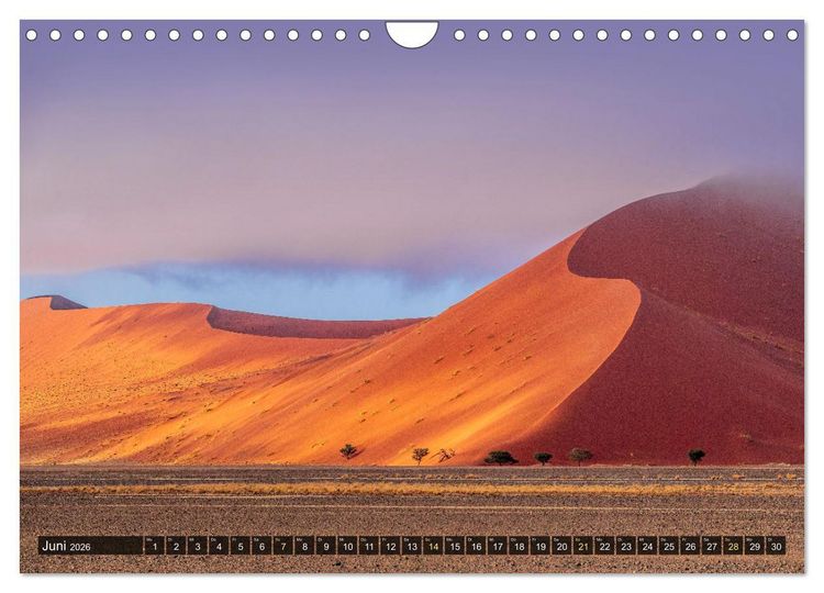 Produktbild: Zwischen Namib und Kalahari (Wandkalender 2026 DIN A4 quer), CALVENDO Monatskalender