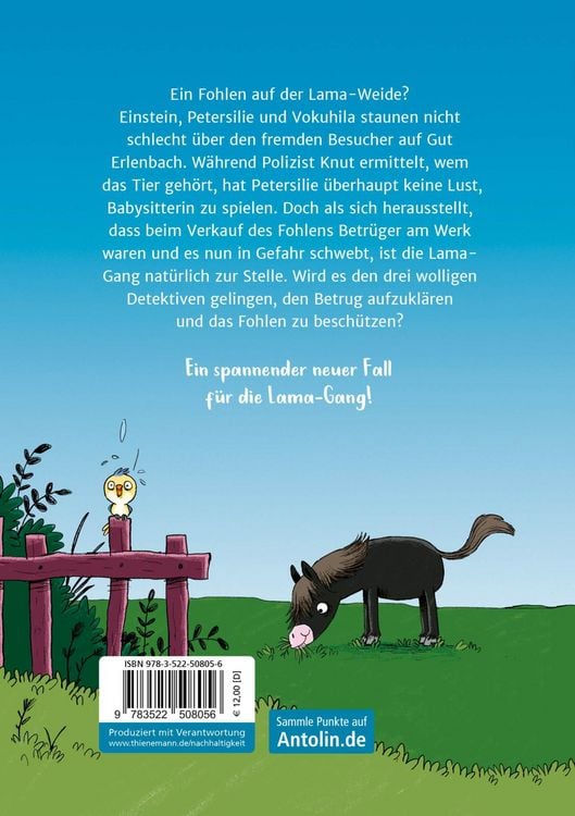 Produktbild: Die Lama-Gang. Mit Herz & Spucke 4: Auf die Hufe, fertig los!