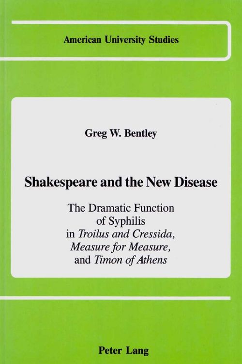 Produktbild: Shakespeare and the New Disease