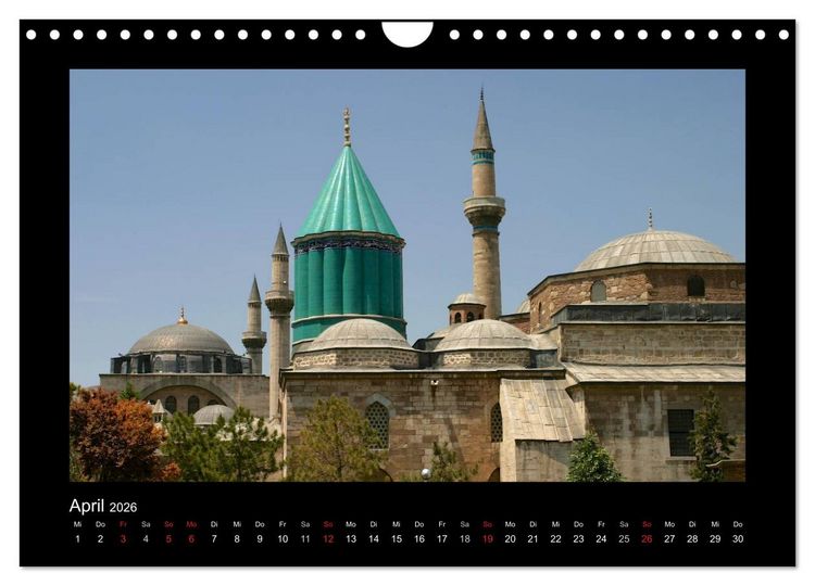 Produktbild: T&uuml;rkei (Wandkalender 2026 DIN A4 quer), CALVENDO Monatskalender