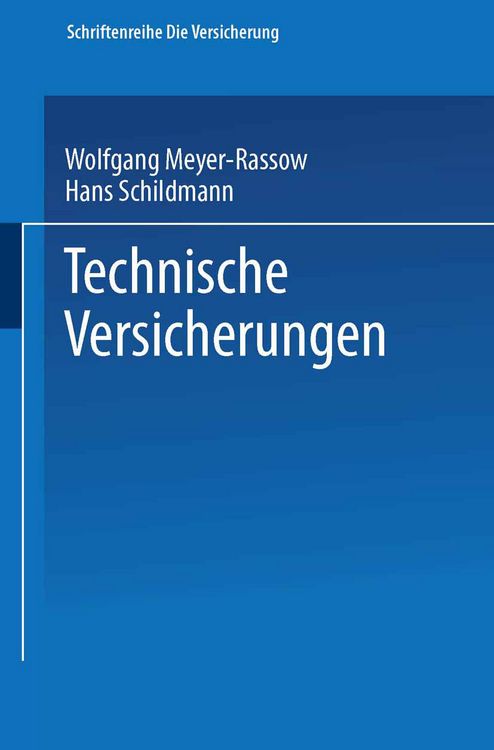 Produktbild: Technische Versicherungen