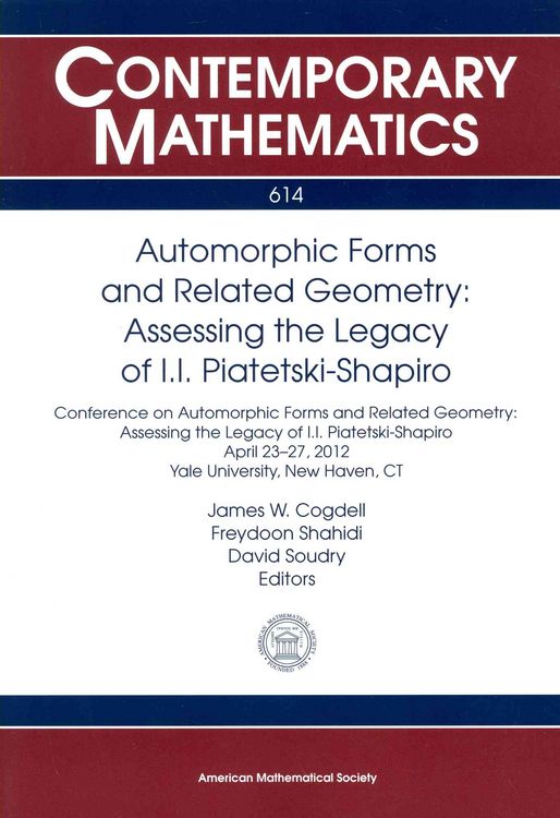 Produktbild: Automorphic Forms and Related Geometry