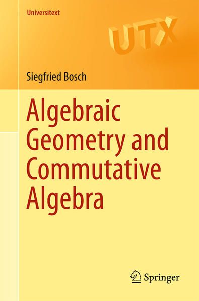 Produktbild: Algebraic Geometry and Commutative Algebra