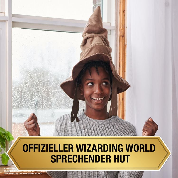 Produktbild: Harry Potter - Interaktiver Sprechender Hut mit Sound