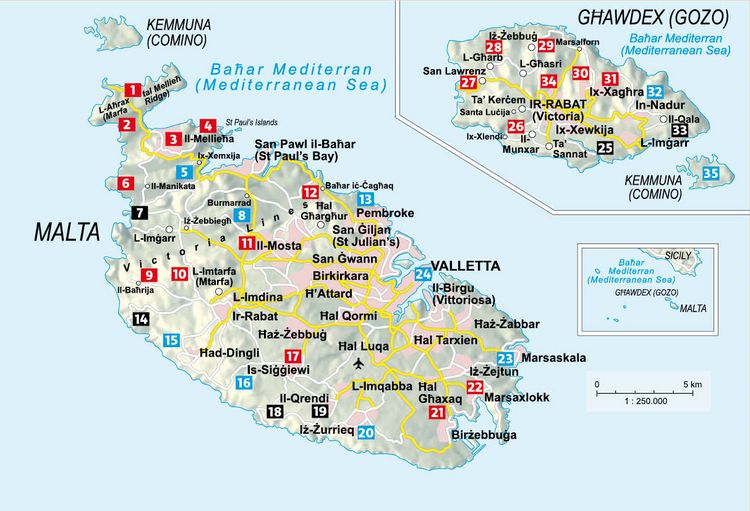 Produktbild: ROTHER Wanderf&uuml;hrer Malta - Gozo