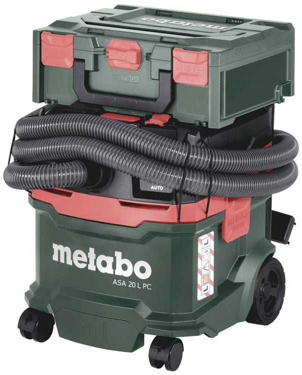 Produktbild: Metabo ASA 20 L PC 602085000 Nass-/Trockensauger 1er Set 1200 W 20 l Staubklasse L zertifiziert, antistatisch