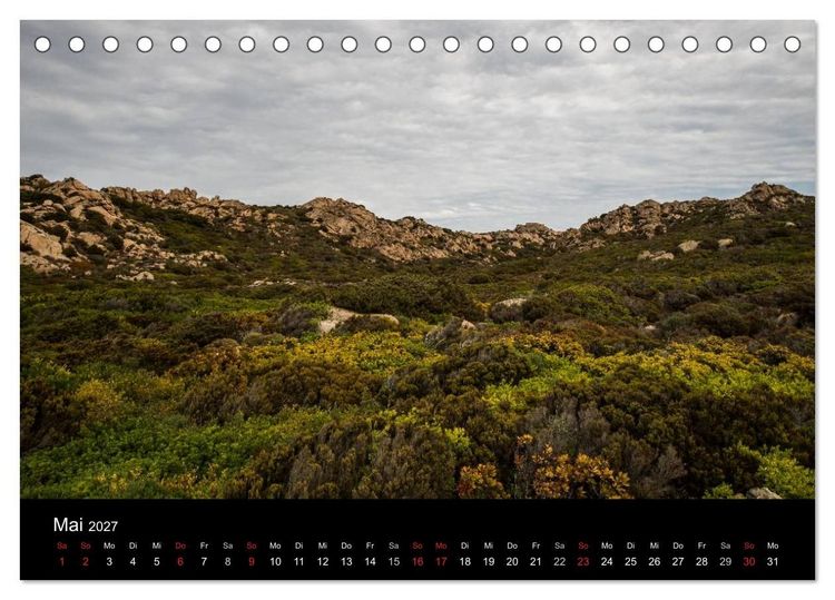 Produktbild: Sardinien - die sch&ouml;nsten Emotionen der Insel (Tischkalender 2027 DIN A5 quer), CALVENDO Monatskalender