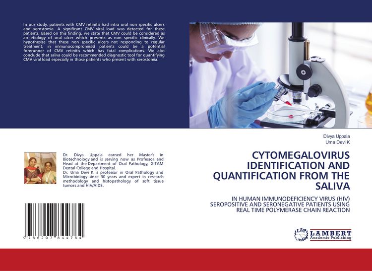 Produktbild: CYTOMEGALOVIRUS IDENTIFICATION AND QUANTIFICATION FROM THE SALIVA