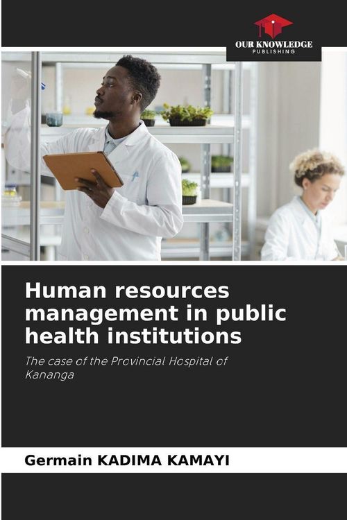 Produktbild: Human resources management in public health institutions