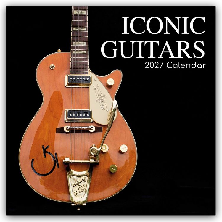Produktbild: Iconic Guitars &ndash; Legend&auml;re Gitarren 2027 &ndash; 16-Monatskalender