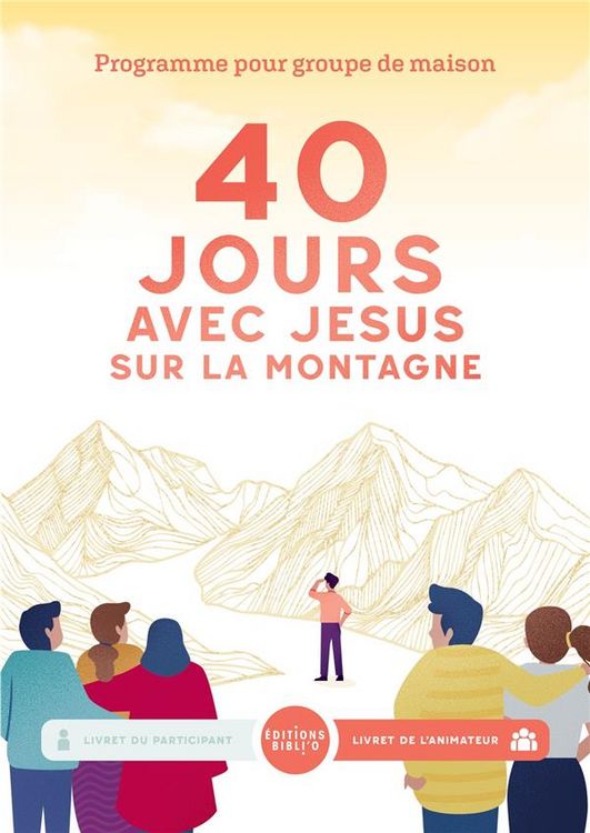 Produktbild: 40 jours avec J&eacute;sus sur la montagne
