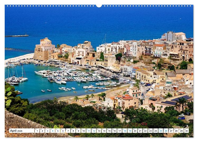 Produktbild: Sizilien - Nordwesten (Wandkalender 2026 DIN A2 quer), CALVENDO Monatskalender