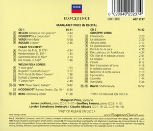 Produktbild: Margaret Price in Recital