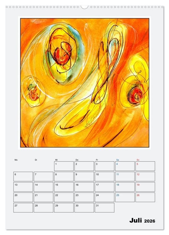 Produktbild: New Art Deco (Wandkalender 2026 DIN A2 hoch), CALVENDO Monatskalender