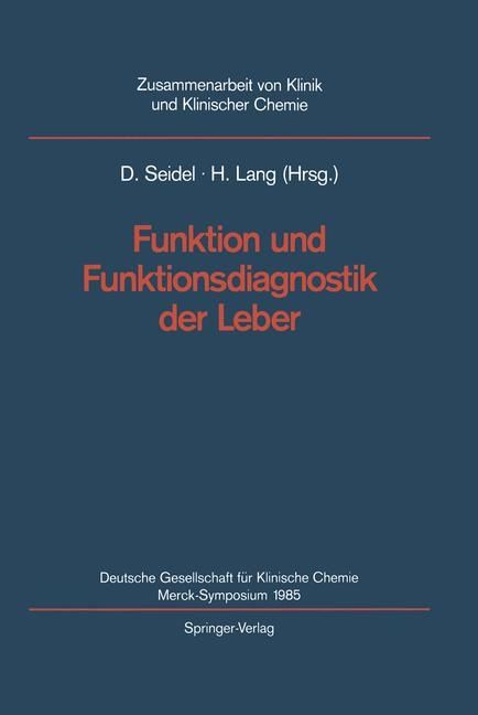 Produktbild: Funktion und Funktionsdiagnostik der Leber