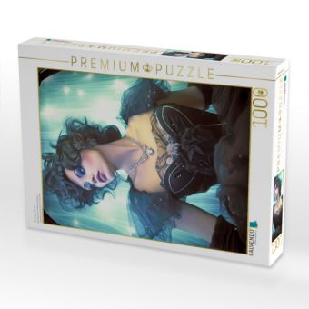 Produktbild: CALVENDO Puzzle Burlesque dancer | 1000 Teile Lege-Gr&ouml;&szlig;e 64x48cm Foto-Puzzle f&uuml;r gl&uuml;ckliche Stunden