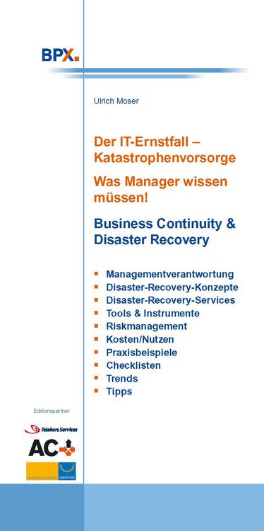 Produktbild: Der IT-Ernstfall - Katastrophenvorsorge