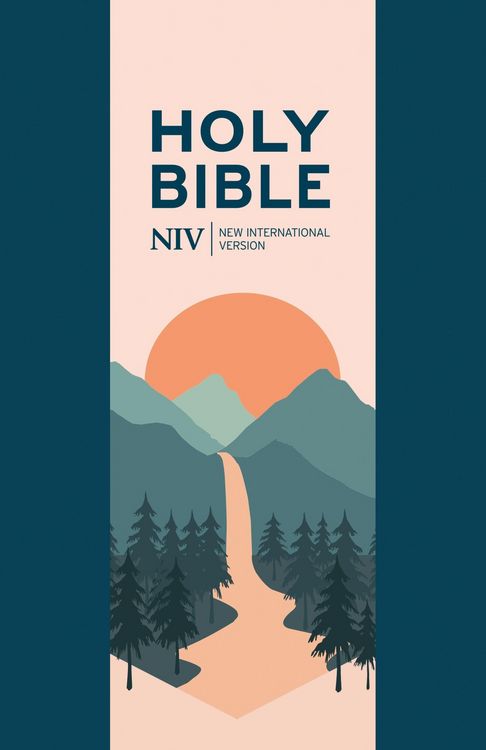 Produktbild: NIV Larger Print Personal Navy Blue Bible