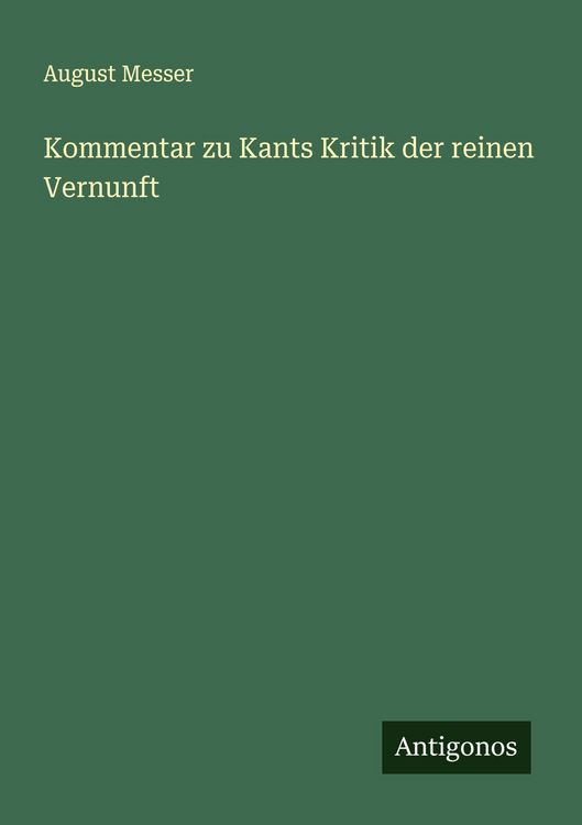 Produktbild: Kommentar zu Kants Kritik der reinen Vernunft