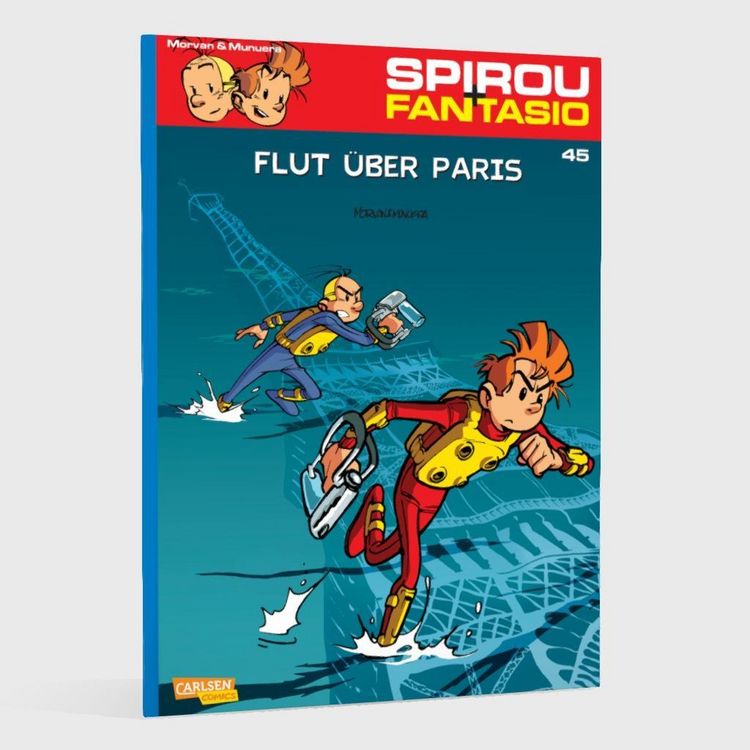 Produktbild: Spirou und Fantasio 45: Flut &uuml;ber Paris