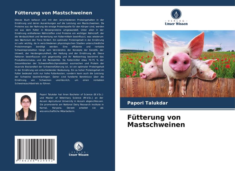 Produktbild: F&uuml;tterung von Mastschweinen
