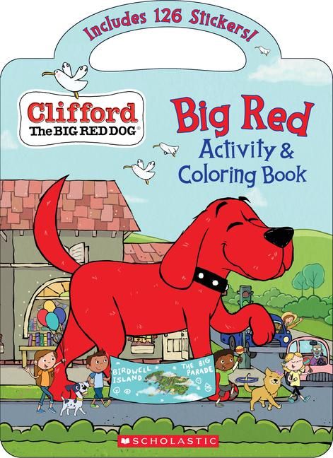 Produktbild: Big Red Activity & Coloring Book (Clifford the Big Red Dog)