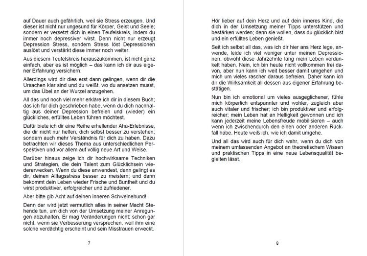 Produktbild: Aus der Depression ins Gl&uuml;cklichsein