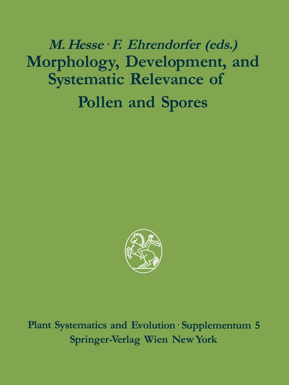 Produktbild: Morphology, Development, and Systematic Relevance of Pollen and Spores
