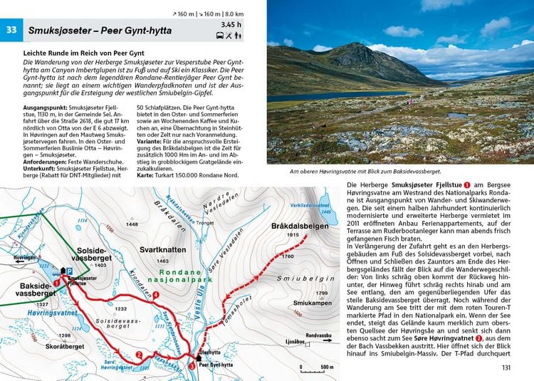Produktbild: ROTHER Wanderf&uuml;hrer Norwegen Jotunheimen - Rondane - Dovrefjell
