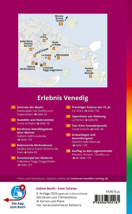 Produktbild: MICHAEL M&Uuml;LLER Reisef&uuml;hrer Venedig MM-City