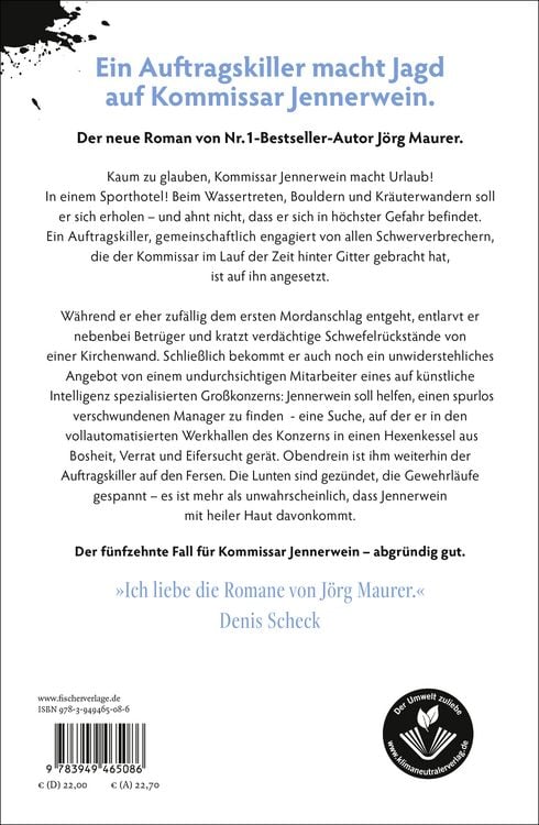 Produktbild: Kommissar Jennerwein darf nicht sterben