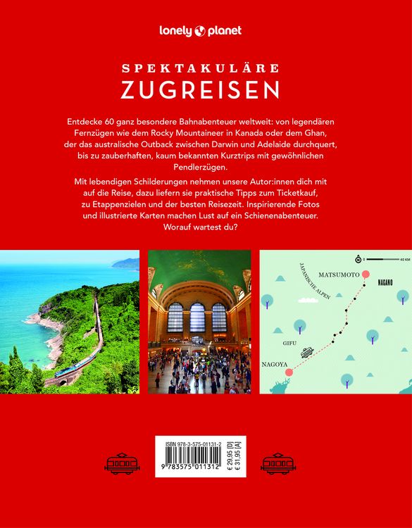 Produktbild: LONELY PLANET Bildband Spektakul&auml;re Zugreisen