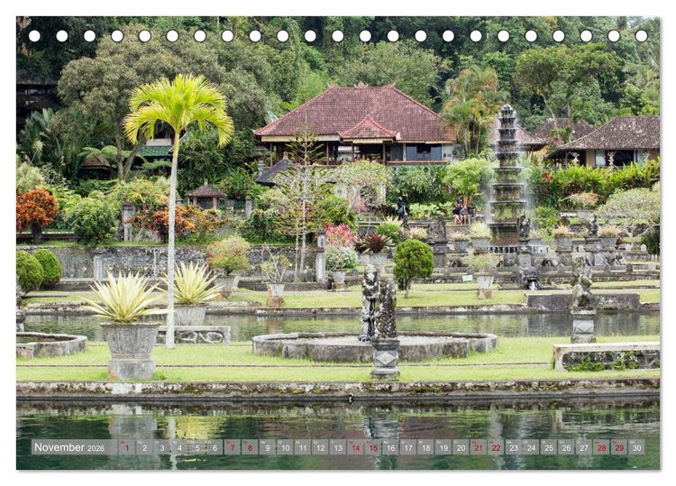 Produktbild: Bali - Momente einer Reise (Tischkalender 2026 DIN A5 quer), CALVENDO Monatskalender
