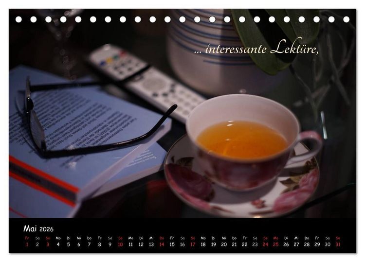 Produktbild: Gut gelaunt durch's Rentenjahr (Tischkalender 2026 DIN A5 quer), CALVENDO Monatskalender