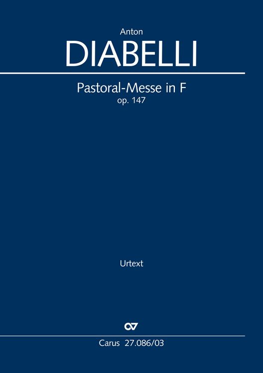Produktbild: Pastoral-Messe in F (Klavierauszug)
