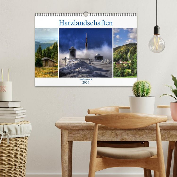 Produktbild: Harz Landschaften (Wandkalender 2026 DIN A3 quer), CALVENDO Monatskalender