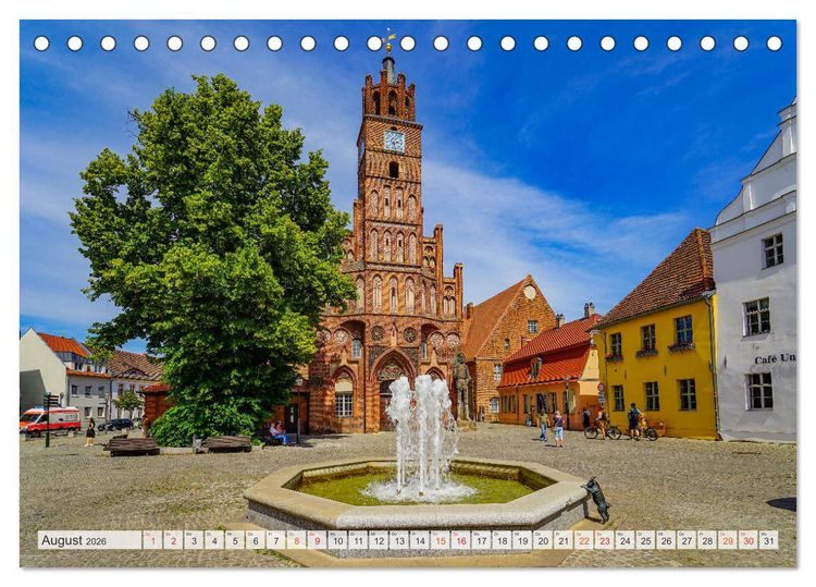 Produktbild: Brandenburg an der Havel Impressionen (Tischkalender 2026 DIN A5 quer), CALVENDO Monatskalender