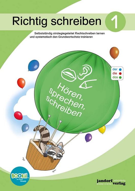 Produktbild: Richtig schreiben 1 (DaZ) BOOKii