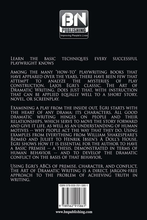 Produktbild: The Art Of Dramatic Writing