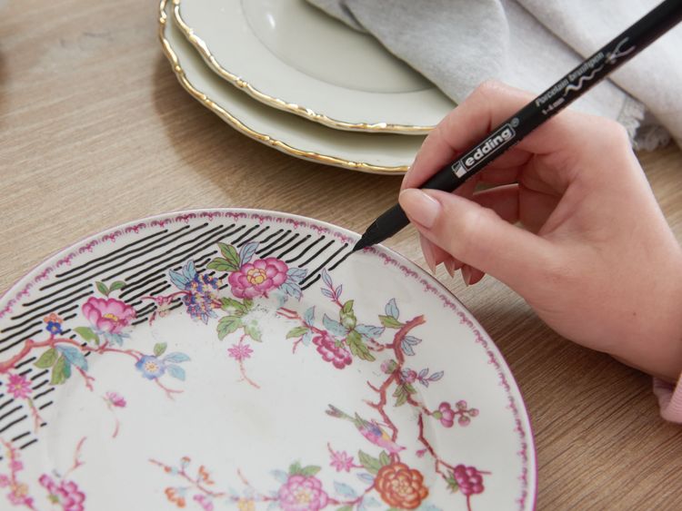 Produktbild: edding 4200 Porzellanpinselstift gelb