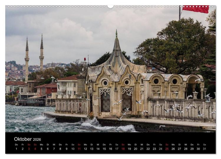 Produktbild: Unterwegs in Istanbul (hochwertiger Premium Wandkalender 2026 DIN A2 quer), Kunstdruck in Hochglanz