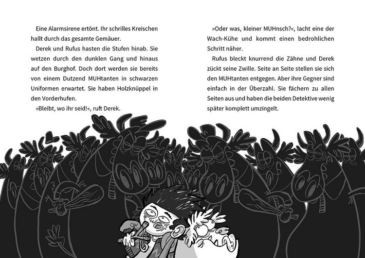 Produktbild: Die schaurigen F&auml;lle des Derek Schlotter &ndash; Angriff der MUHtanten