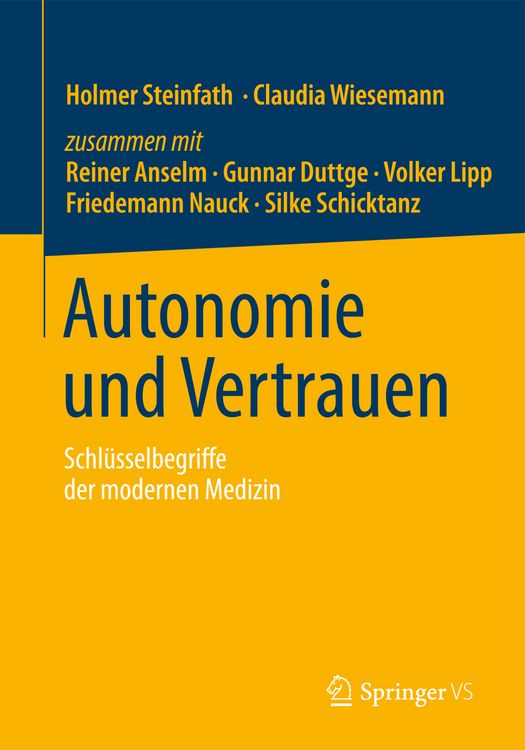 Produktbild: Autonomie und Vertrauen